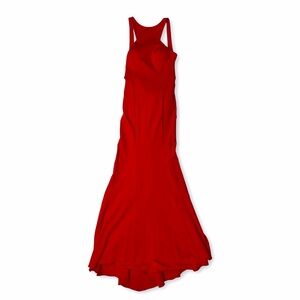 Xscape Vibrant Red Maxi Dress